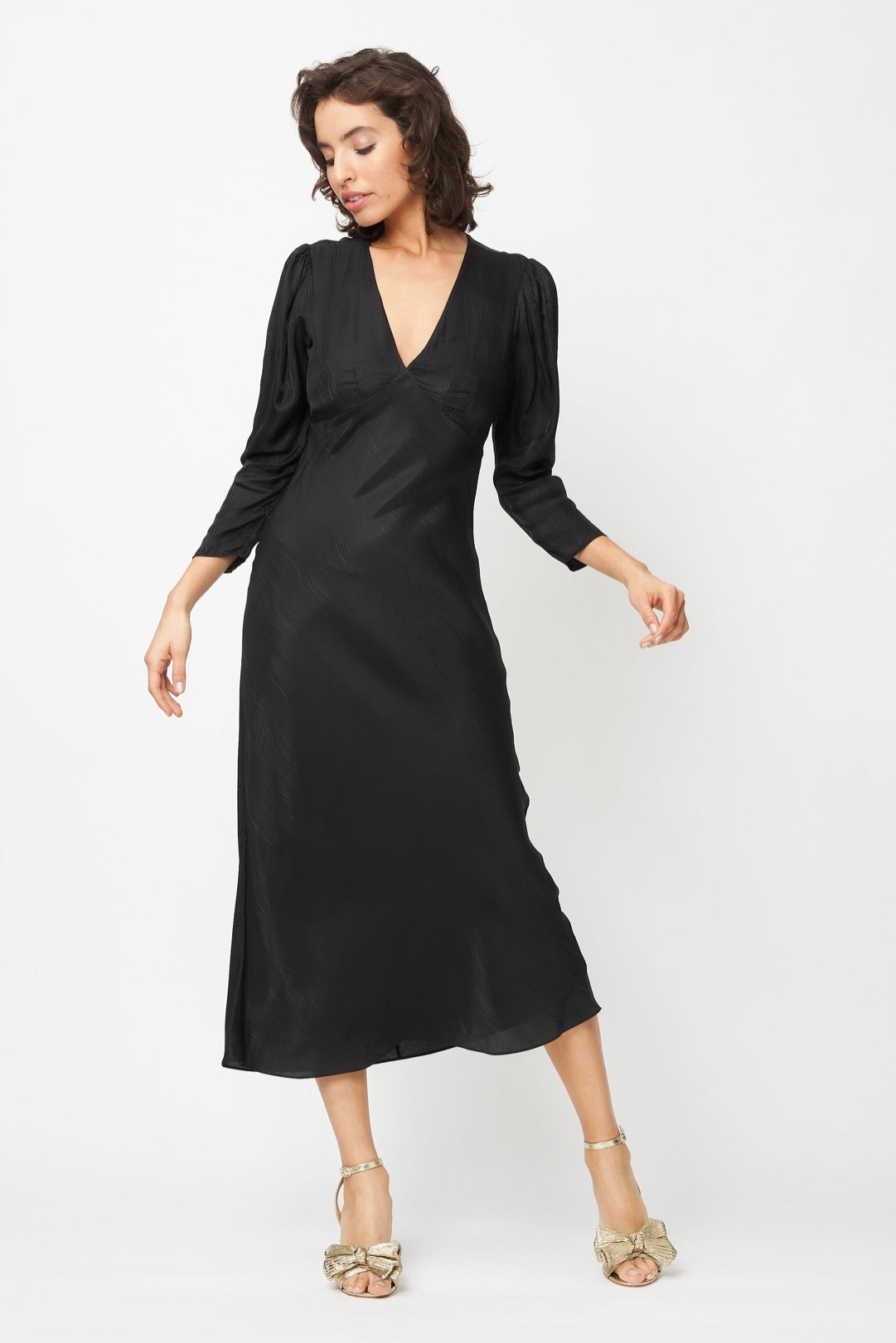 Juliet Long Sleeve Midi Dress