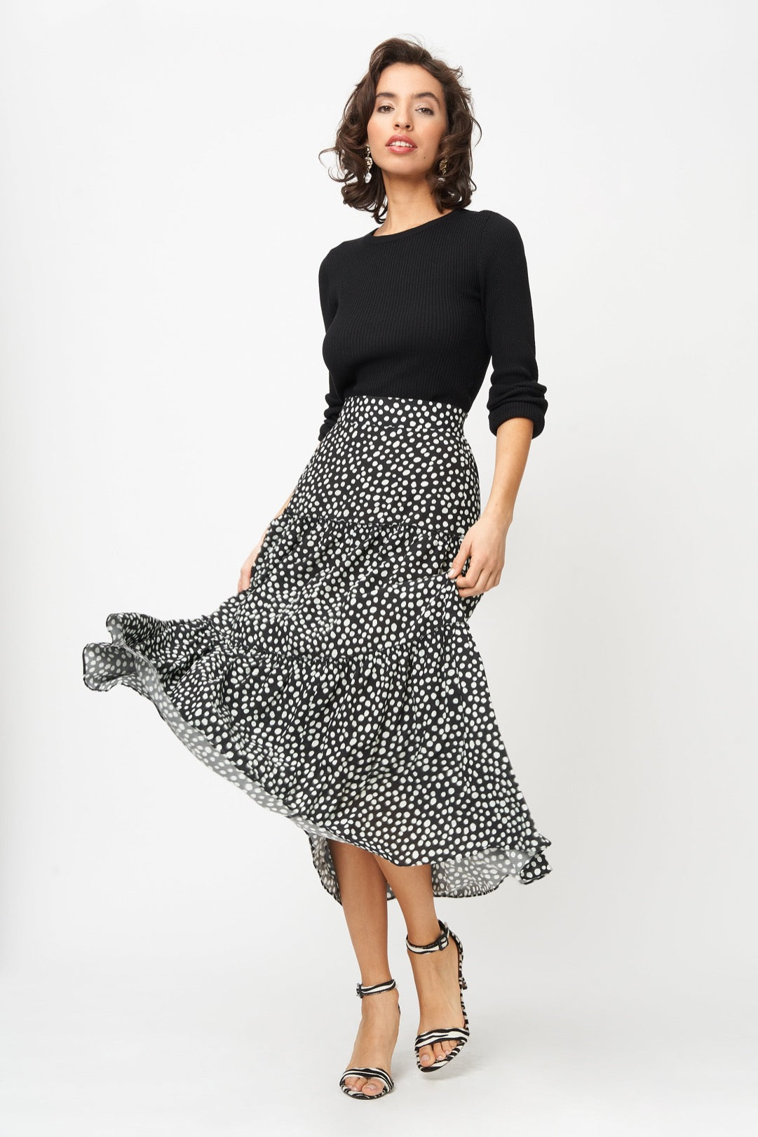 Harper Skirt Polka Dot