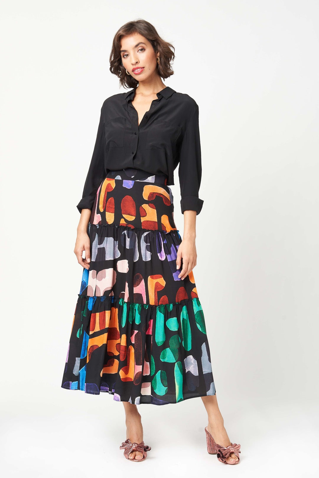 Harper floral 2024 maxi skirt