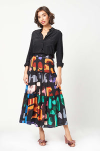 Harper Skirt Abstract