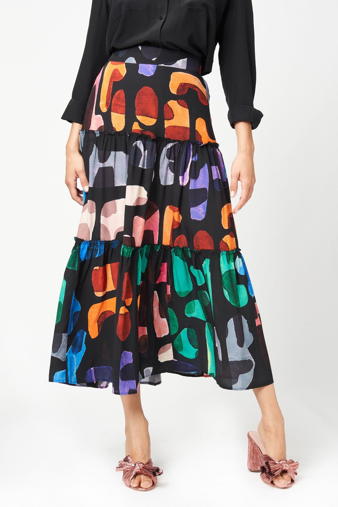 Harper Skirt Abstract