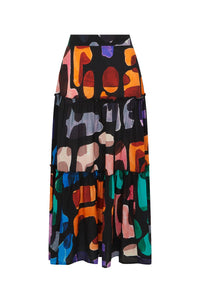 Harper Skirt Abstract
