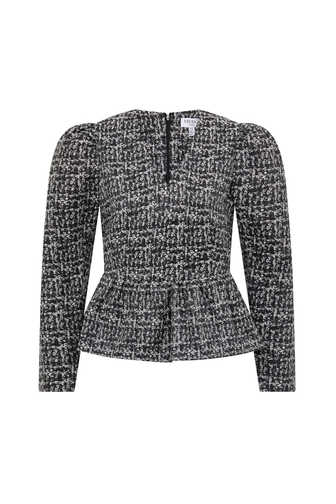 Harper Top Black Metallic