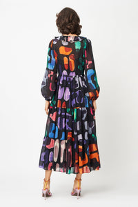 Ivy Dress Abstract